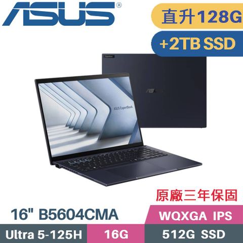 ASUS ExpertBook B5604CMA-0171A125H (CU5-125H/64G+64G/512G+2TB SSD/W11PRO/16)特仕
