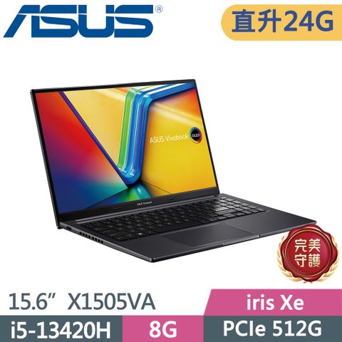 ASUS VivoBook 15 OLED X1505VA-0311K13420H 黑(i5-13420H/8G+16G/512G SSD/15.6)特仕