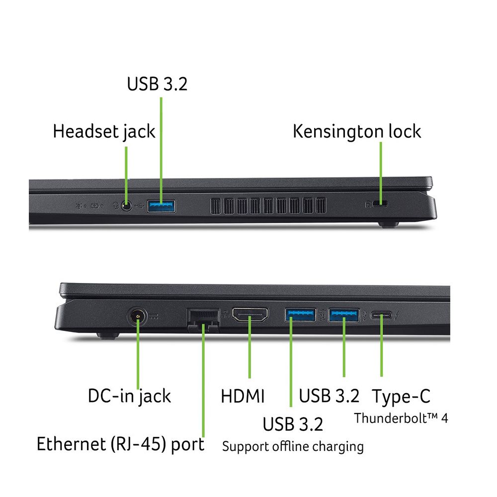 ACER 宏碁  Nitro V ANV15-51-95JQ 獨顯RTX4060電競筆電(i9-13900H/16G D5/512G+512G/RTX4060/W11/15.6吋)特仕