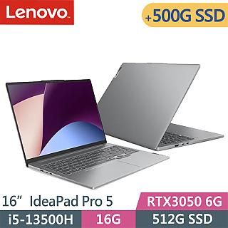 Lenovo IdeaPad PRO 5 83AQ001XTW 灰(i5-13500H/16G/512G/RTX3050-6G