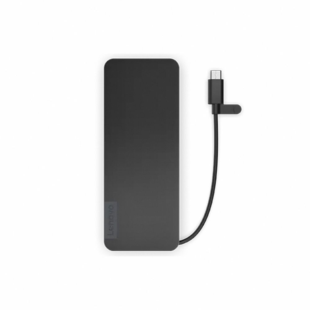 LENOVO 聯想 USB-C 薄型旅行用擴充基座(8合1 Hub)