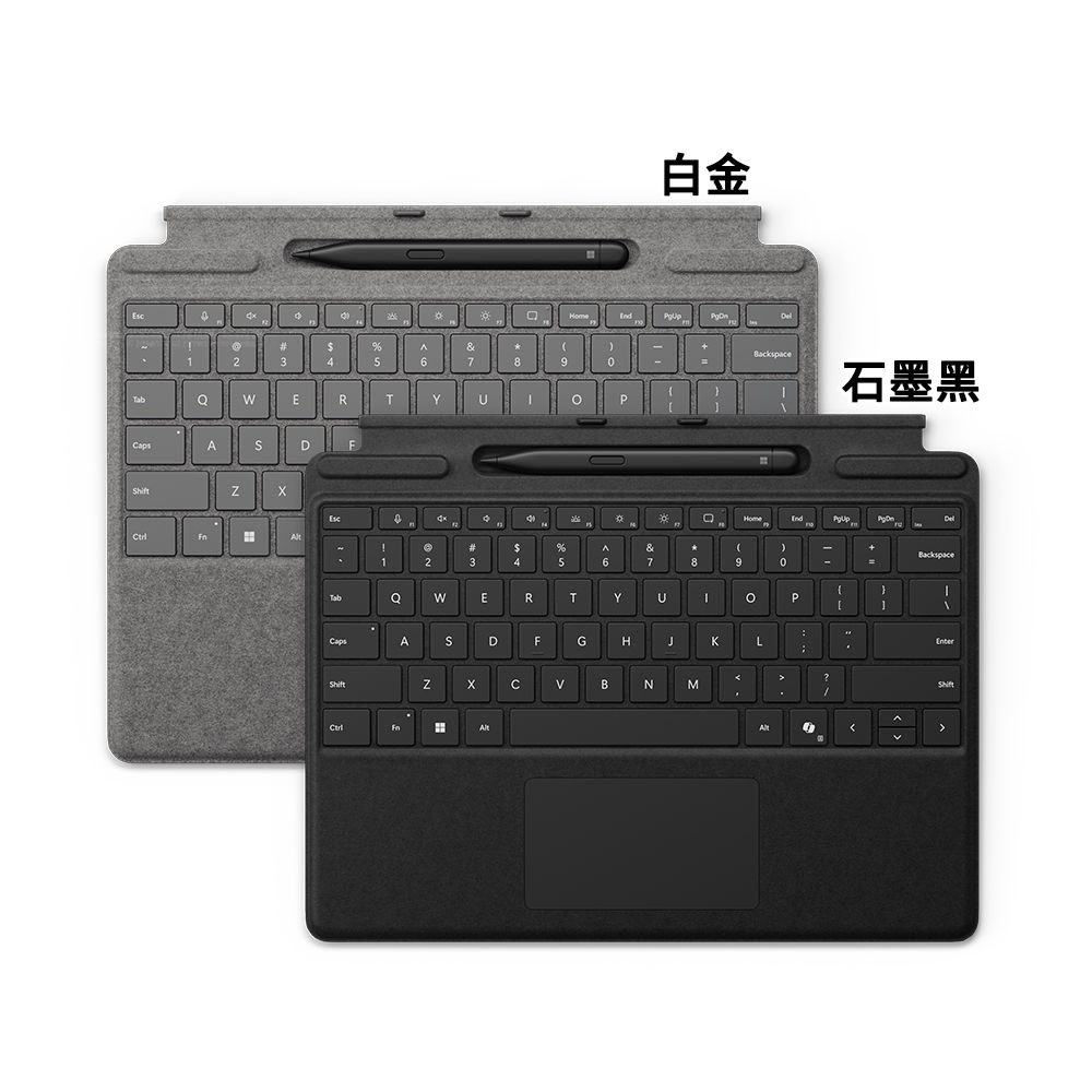 Microsoft 微軟 Surface Pro 第11版 (Snapdragon X Elite/16G/512G/13吋/W11)觸控(主機+鍵盤+筆)組