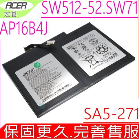 ACER 宏碁 AP16B4J電池 Switch Alpha 12 SA5-271 SA5-271P SWITCH 5 SW512-52 SW512-52P SWITCH 7 SW713-51GNP