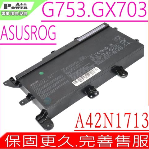 ASUS A42N1713 電池 適用 華碩 ROG G753,GX703,GX703VI,G753V,GX703HR,GX703HS,GX703HM,G703,G703VI,G703GI,G703GS,A42L85H,0B110-00500000