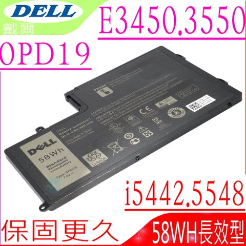 DELL 戴爾 0PD19電池 適用Inspiron 5442 15 5447 P38F P39F P49G Latitude 3450 TRHFF 1V2F6 01V2F6 0DFVYN 5MD4V