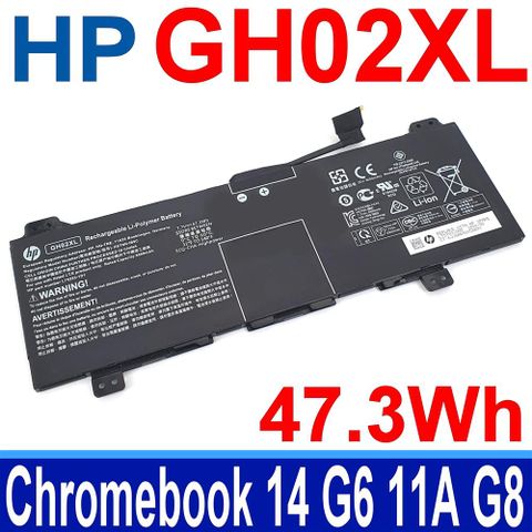 HP GH02XL 惠普電池 HSTNN-IB9C Chromebook 14 G6 Chromebook 11 X360 G3 EE Chromebook 11 G8 EE Chromebook 11A G8