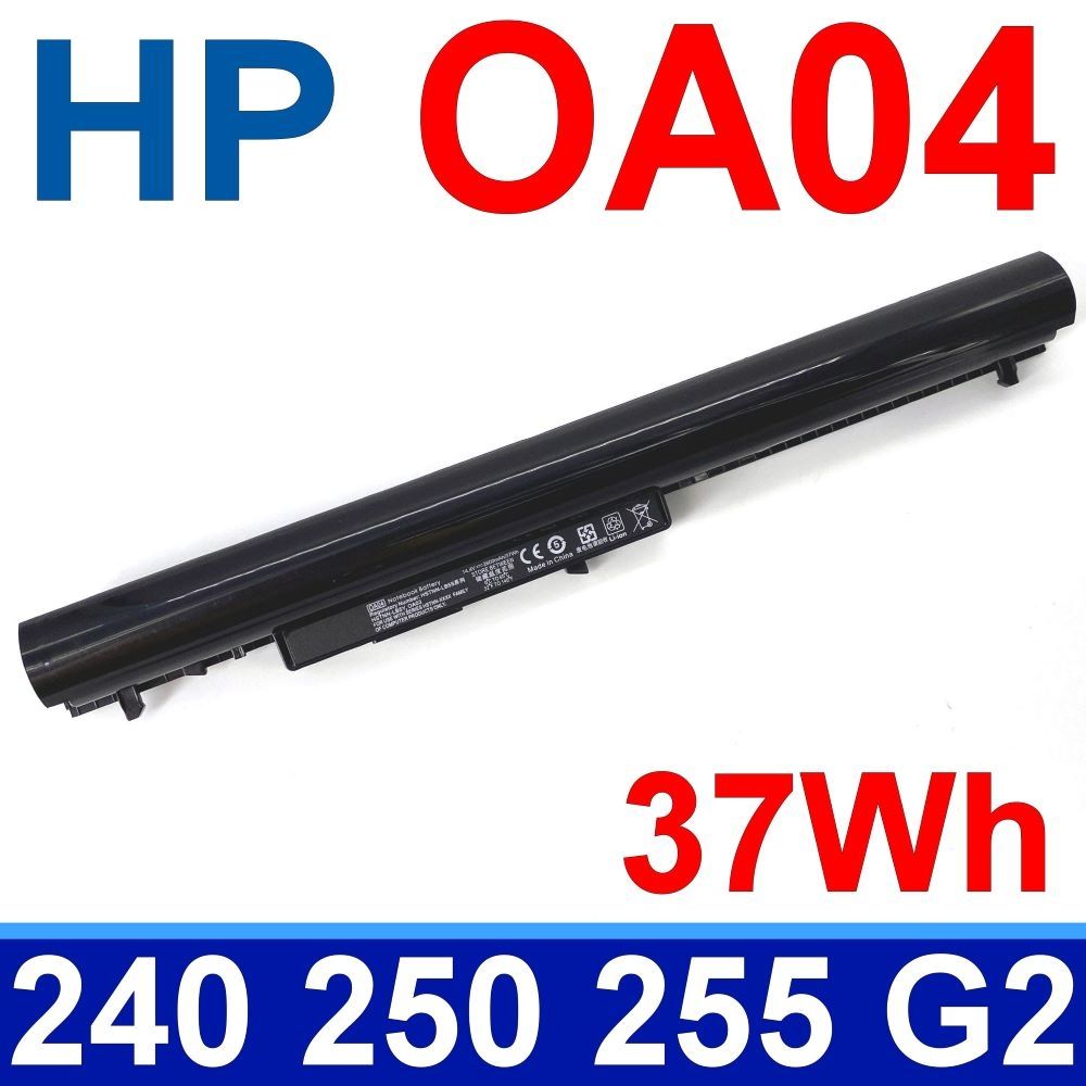 HP 惠普   OA04 電池 適用型號 CampaqPresario 15-S000 15-H000 240G2 240G3 245G3 248 248 G1 250 G1 250G2  250G3 255 255G1 255G2 CQ14 CQ15 高品質 電池