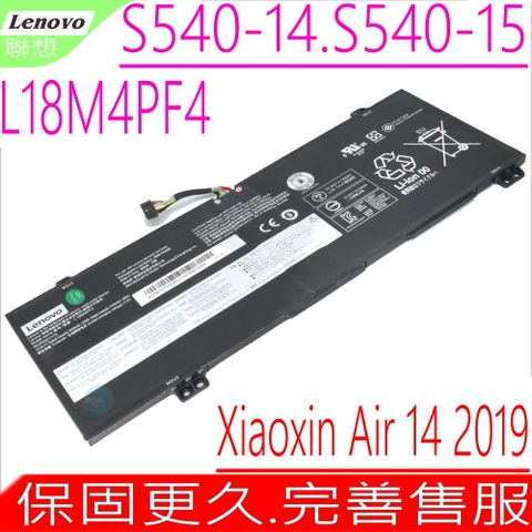 LENOVO L18M4PF4 電池(原裝)-聯想 Xiaoxin Air 14 2019,IdeaPad S540,S540-14IWL,S540-14API,S540-15IWL,L18M4PF3,L18C4PF4,5B10T0908,5B10T09080,5B10W67417,5B10W67337