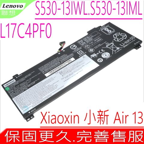 LENOVO 電池(原裝)-聯想 S530-13IWL,Xiaoxin Air 13IWL,L17C4PF0, 4ICP441110, L17M4PF0,S530-13IML,S530-13IVL