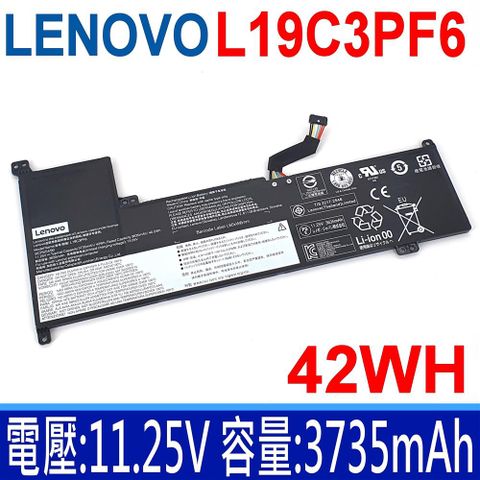 LENOVO L19C3PF6 11.25V 3735mAh/42Wh 聯想 電池 L19L3PF4 S350 IdeaPad 3-17iml05