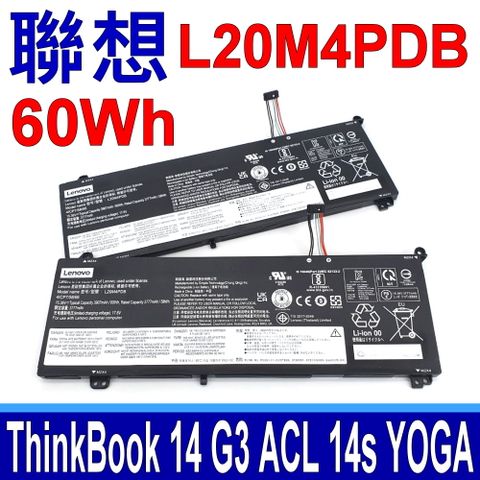 LENOVO 聯想 L20M4PDB 電池 ThinkBook 14 G3 ACL 14s Yoga L20C4PDB L20L4PDB L19C4PDB L19M4PDB