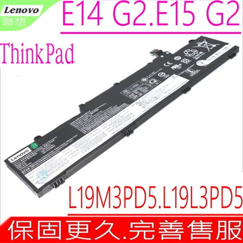 LENOVO L19M3PD5 電池(原裝)聯想 ThinkPad E14-2nd Gen2 G2，20T6，20TA，20T8，20TD，L19C3PD5，L19D3PD5，L19L3PD5，SB10X02591，5B10X02606