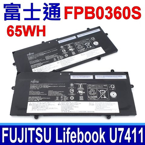 富士通 FPB0360S 原廠電池 Fujitsu Lifebook U7411 FPCBP592 FMVNBP253 CP801785