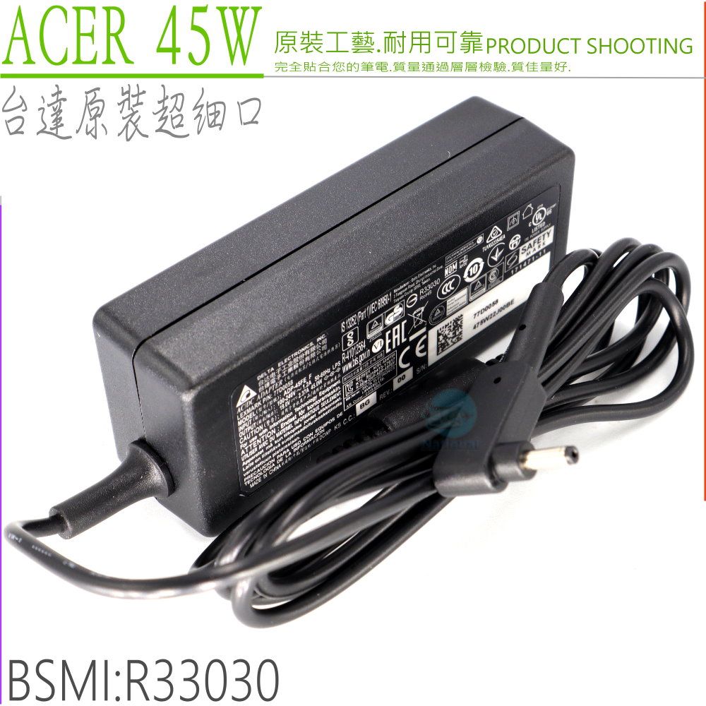 ACER 宏碁19V 2.37A 45W 充電器適用Cloudbook 11 AO1-131 Switch 11 S7