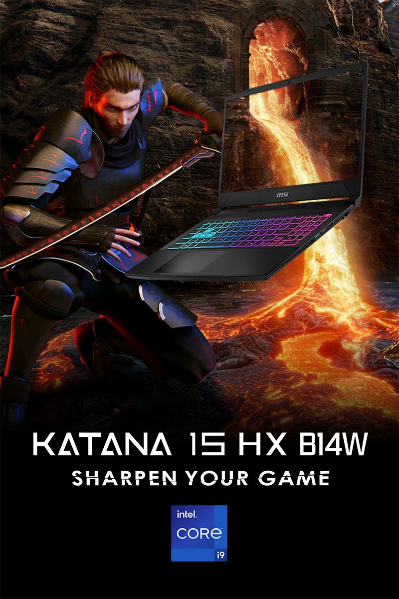 msKATANA  HX SHARPEN YOUR GAMEintel