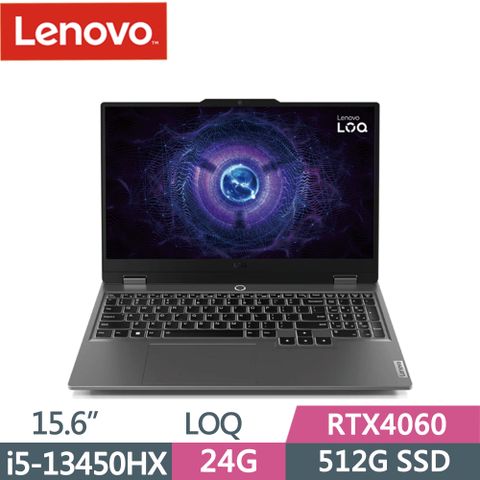 LENOVO 聯想 LOQ 15IRX9 83DV003FTW 暴風灰i5-13450H  8G  512G PCIe SSD  RTX4050-6G  144Hz  15.6\"