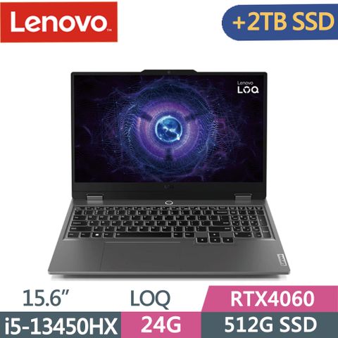 LENOVO 聯想 LOQ 15IRX9 83DV003FTW 暴風灰i5-13450H  8G  512G PCIe SSD  RTX4050-6G  144Hz  15.6\"