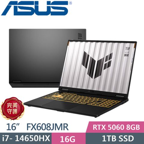 ASUS TUF Gaming F16 FX608JMR-0041A14650HX (i7-14650HX/16GB/1TB PCIe/RTX 5060/16/W11)