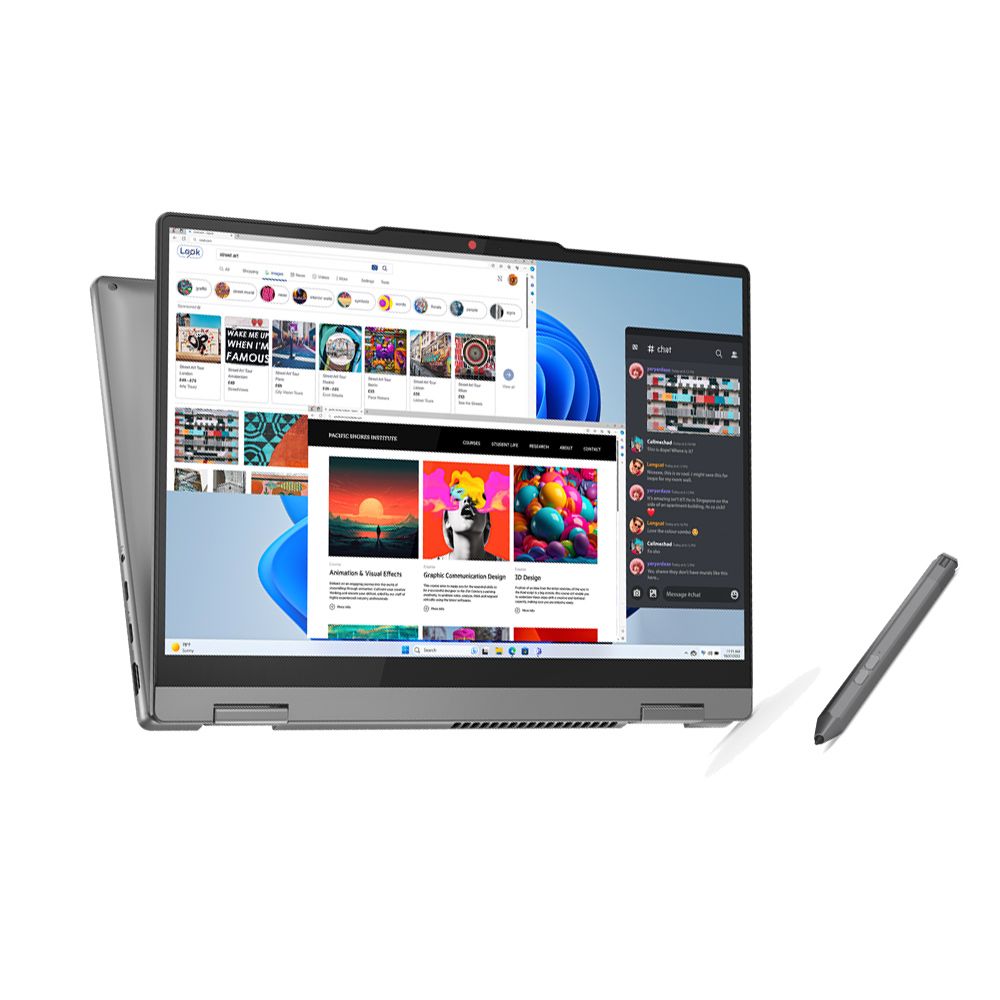 LENOVO 聯想  IdeaPad 5 2-in-1 14吋Core 5翻轉觸控筆電WUXGA1920x12001.6Kg二年到府維修