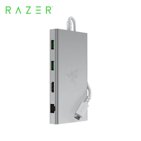 RAZER 雷蛇 USB C Dock - 11-in-1 Multiport Adapter(銀)擴充塢