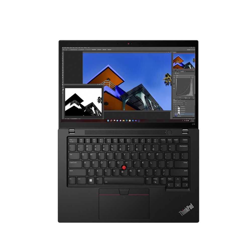 LENOVO 聯想 ThinkPad L14 Gen4 14吋輕1.4kg一年保W11商務筆電黑(i7-1360P/16G/512G/WIN11)