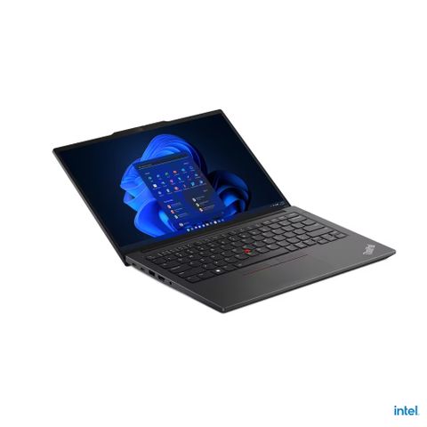 【升規創見16GB記憶體】Lenovo E14 14吋 商用筆電黑色(i7-1355U/8GB+8GB/1TB/WIN11/21JKS1D900)