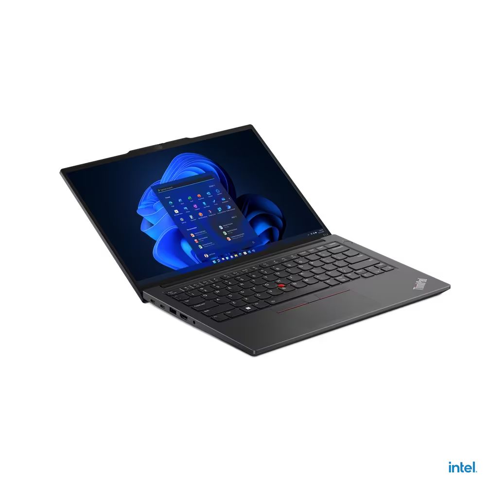  【升規創見8GB記憶體】Lenovo E14 14吋 商用筆電黑色(i7-1355U/8GB+8GB/1TB/WIN11/21JKS1D900)