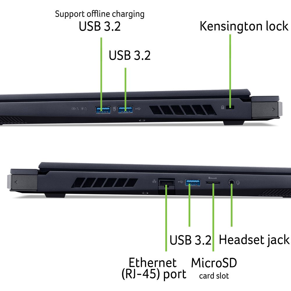 ACER 宏碁 Predator 16吋 電競筆電黑色(i7-14700HX/32GB/1TB/RTX 4070-8G/WIN11/PH16-72-72X5)