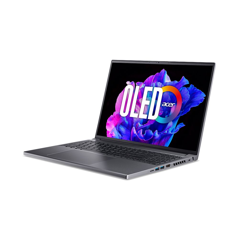 ACER 宏碁 Swift X 16吋 OLED繪圖筆電灰色(R7-7840HS/32GB/512GB/RTX 4050-6G/WIN11/SFX16-61G-R4EP)