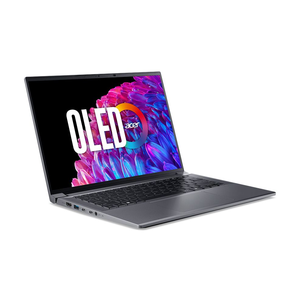 ACER 宏碁 Swift X 14.5吋 AI繪圖筆電灰色(Ultra 7 155H/32GB/512GB/RTX 4060-8G/WIN11/SFX14-72G-73Y6)