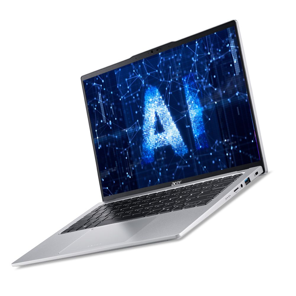 ACER 宏碁 Swift GO 14吋2.8K高畫質AI筆電銀色(Ultra 5 125H/16GB/512GB/WIN11/SFG14-73-555E)
