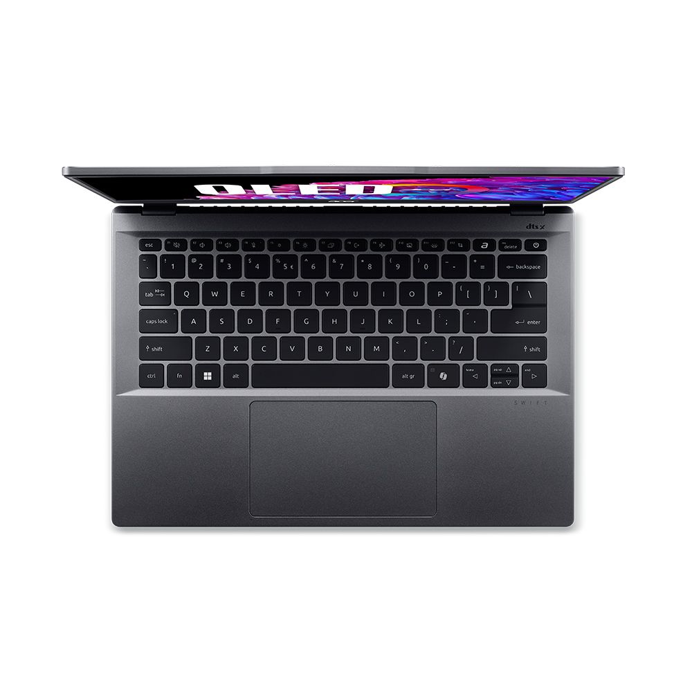 ACER 宏碁 Swift GO 14吋 AI OLED筆電灰色(R5-8645HS/16GB/512GB/WIN11/SFG14-63-R90F)