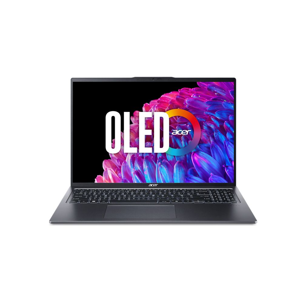 ACER 宏碁 Swift GO 16吋 輕薄AI OLED筆電灰色(Ultra 7 155H/32GB/512GB/WIN11/SFG16-72-74C7)
