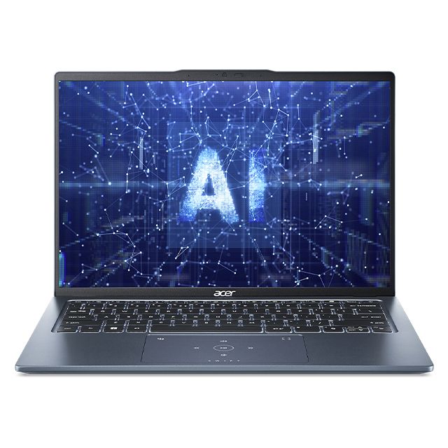 ACER 宏碁 Swift GO 14吋 AI OLED筆電藍色(Ultra 9 185H/32GB/1TB/WIN11/SFG14-73-91F9)