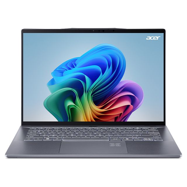 ACER 宏碁 Swift 14.5吋 AI觸控筆電灰色(Snapdragon X Elite X1E 78 100/16GB/1TB/WIN11/SF14-11T-X5F7)