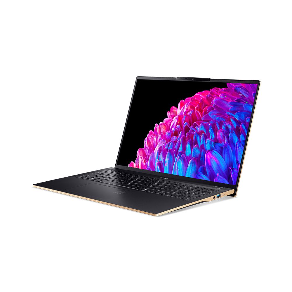 ACER 宏碁 Swift 16吋高算力Ultra5 AI輕薄OLED筆電Copilot+PC黑 (Ultra5 226V/16GB/512GB/W11/SF16-51-574J)