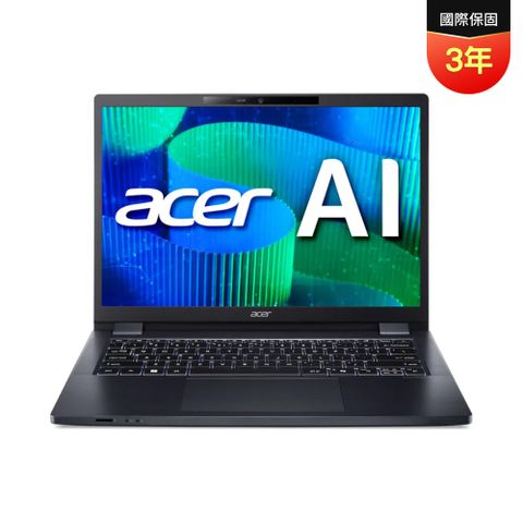 ACER TravelMate 14吋 商用筆電石板藍(R5-8640U/16G/512G/WIN11PRO/TMP414-42-TCO-R5FG)