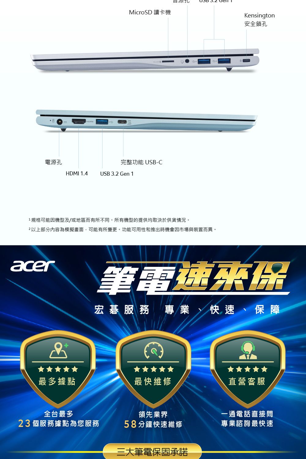 Acer宏碁 AL15-72P - 詳情8