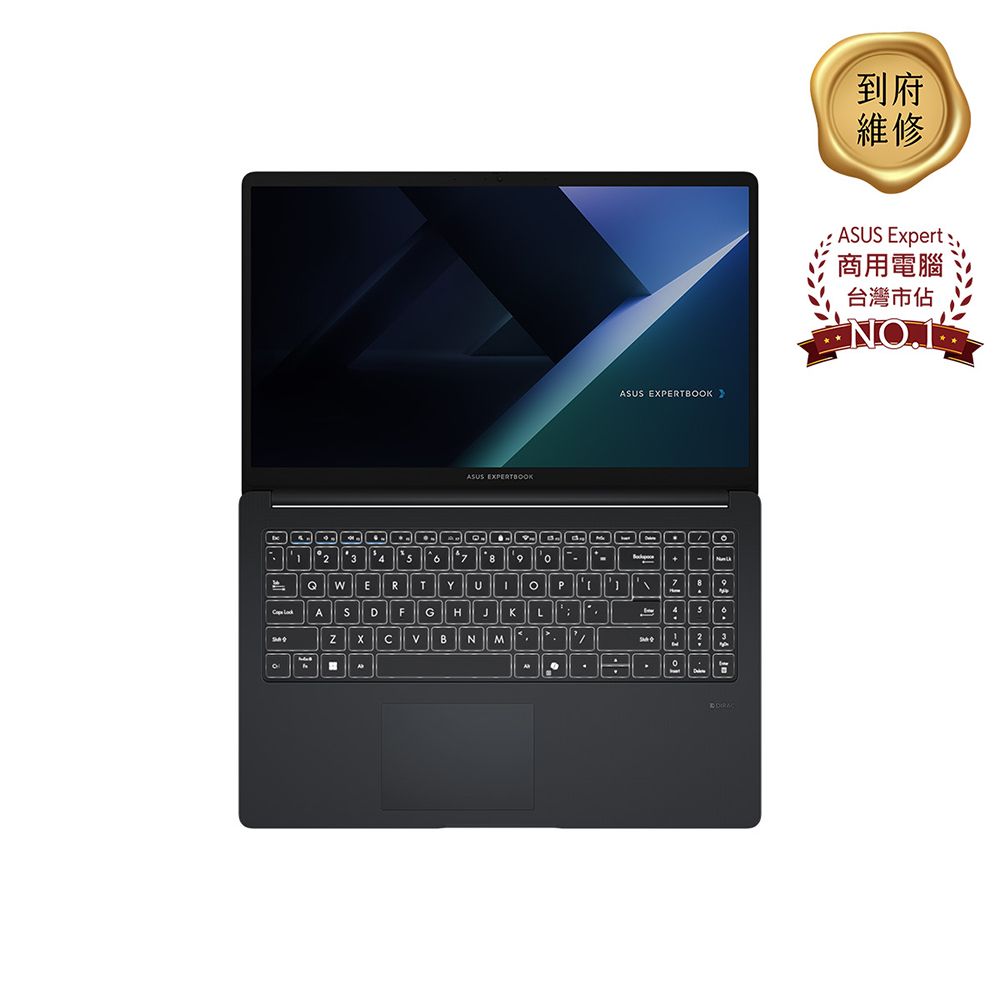 ASUS 華碩 ExpertBook BM1 15.6吋商用筆電深色(R7-7735U/16GB/1TB/WIN11PRO/BM1503CDA-0081A7735U)