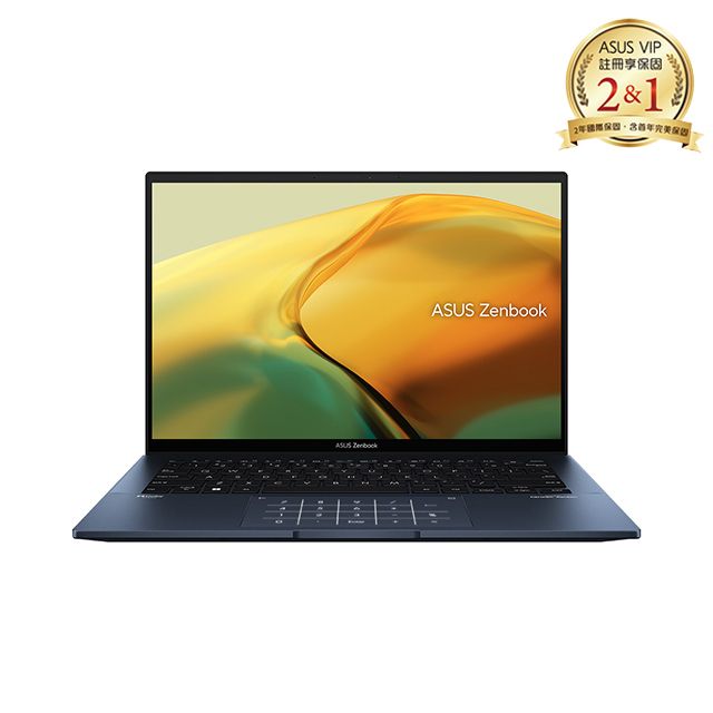 ASUS 華碩 Zenbook 14 14吋輕薄筆電藍色(i5-13500H/16GB/512GB/WIN11/UX3402VA-0132B13500H)