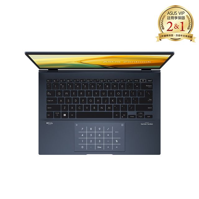 ASUS 華碩 Zenbook 14 14吋輕薄筆電藍色(i5-13500H/16GB/512GB/WIN11/UX3402VA-0132B13500H)