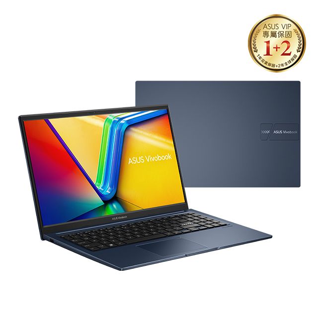 ASUS 華碩 Vivobook 15 15.6吋效能筆電藍色(i7-1355U/8GB*2/1TB/WIN11/X1504VA-0201B1355U)