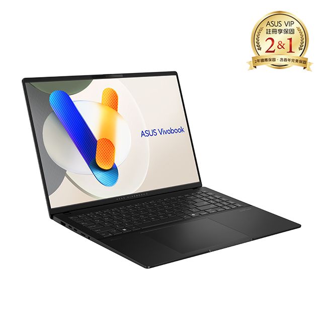 ASUS 華碩 Vivobook S16 OLED 16吋AI輕薄筆電黑色(Ultra 9 185H/32GB/1TB/WIN11/S5606MA-0108K185H)