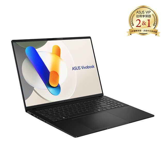 ASUS 華碩 Vivobook S16 OLED 16吋AI輕薄筆電黑色(Ultra 5 125H/16GB/1TB/WIN11/S5606MA-0058K125H)