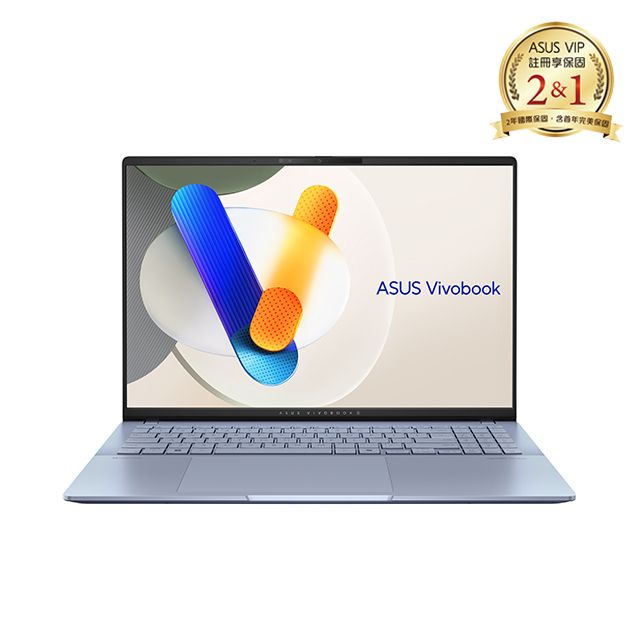 ASUS 華碩 Vivobook S16 OLED 16吋AI輕薄筆電藍色(Ultra 5 125H/16GB/1TB/WIN11/S5606MA-0068B125H)