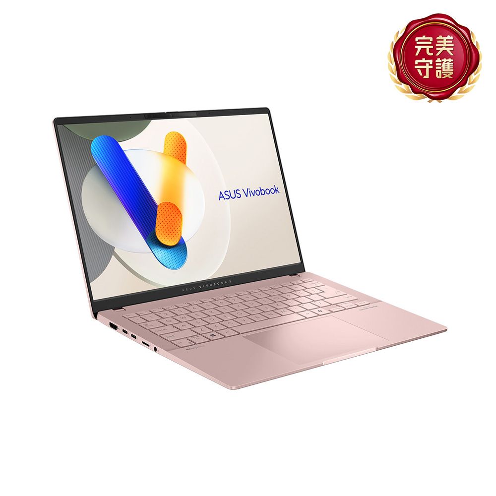 ASUS 華碩 Vivobook S14 OLED 14吋AI輕薄筆電粉色(Ultra 5 125H/16G/512G/WIN11/S5406MA-0078C125H)