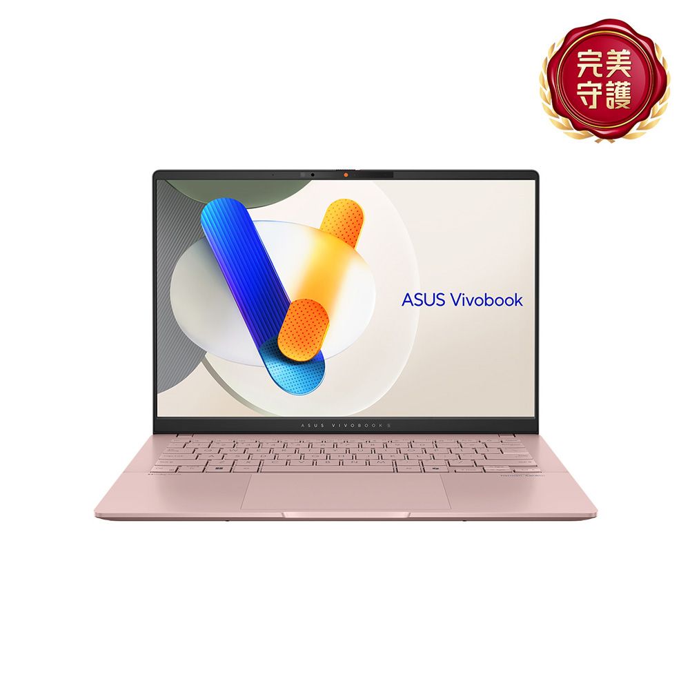 ASUS 華碩 Vivobook S14 OLED 14吋AI輕薄筆電粉色(Ultra 5 125H/16G/512G/WIN11/S5406MA-0078C125H)