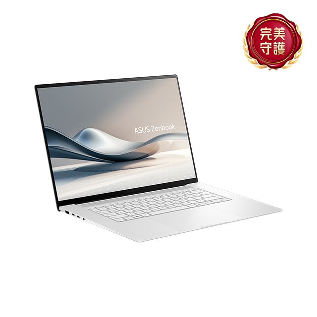 ASUS 華碩 Zenbook S 16 OLED 16吋AI筆電白色(AMD Ryzen AI 9 HX 370/32GB/1TB/WIN11/3K/UM5606WA-0042WHX370)