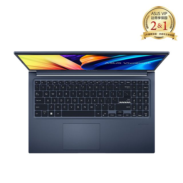 ASUS 華碩 Vivobook 15 15.6吋效能筆電藍色(i7-12700H/16GB/512GB/WIN11/X1502ZA-0381B12700H)