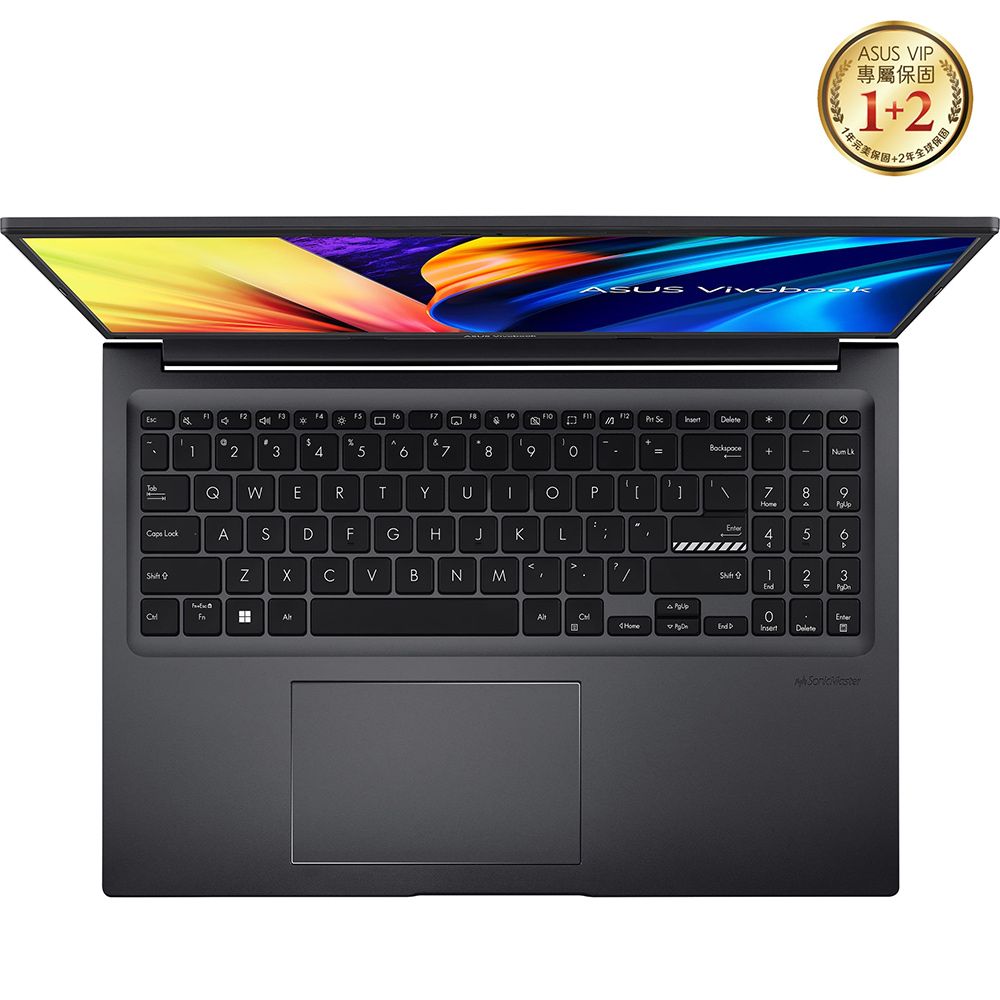 ASUS 華碩 VivoBook 16 16吋效能筆電黑色(i5-13500H/8GB/512GB/WIN11/X1605VA-0031K13500H)